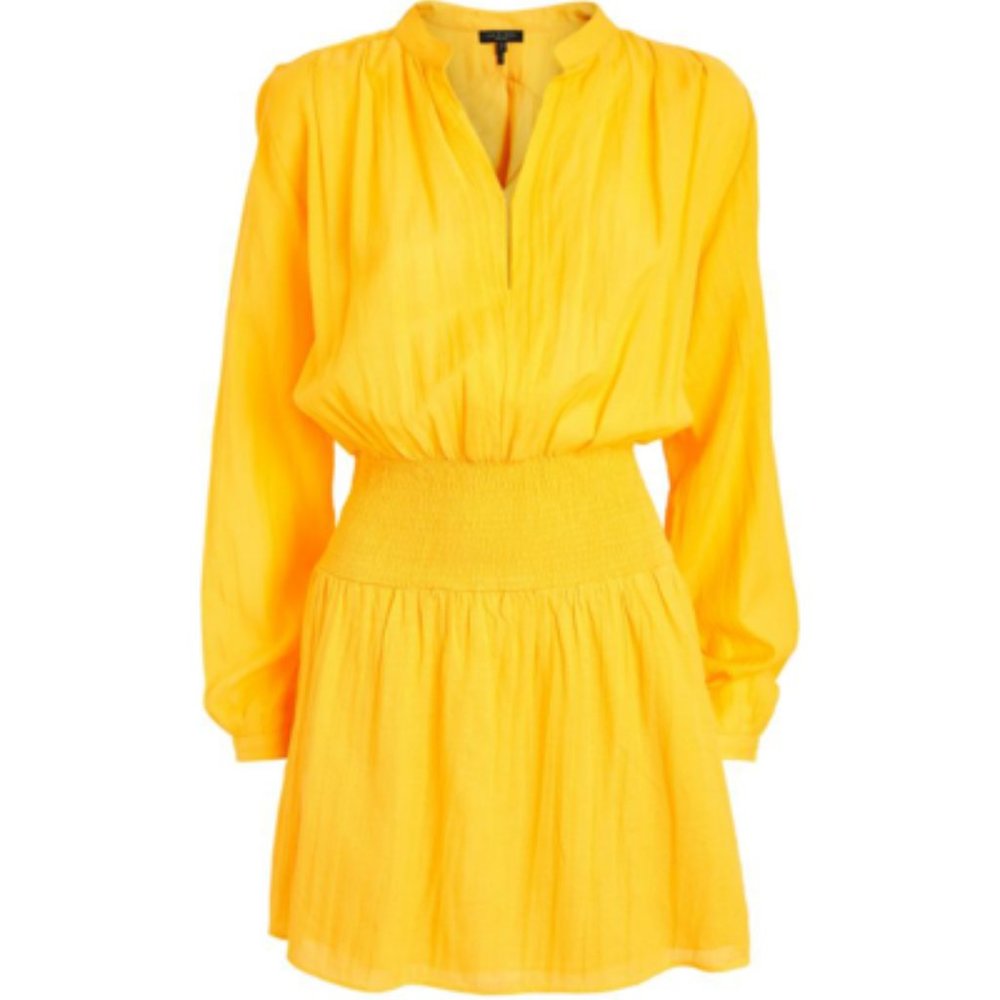 rag & bone Calista Chiffon Minidress, Size M
